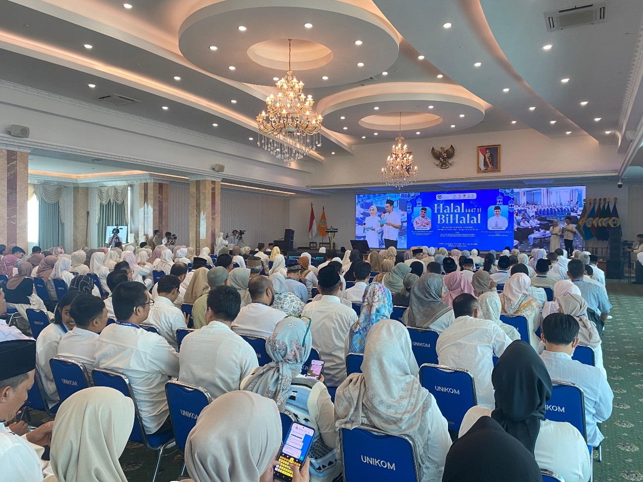 Persiapan dan Pelaksanaan Halal Bihalal Civitas Akademika UNIKOM